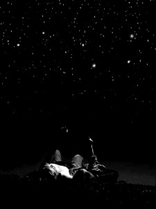 hide her among the stars